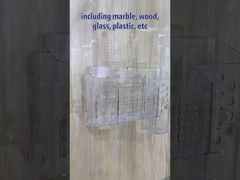 tenedor libre de daños de la cesta del carrito ISO 9001 montados en la pared del cepillo de dientes del ANIMAL DOMÉSTICO de 280m m