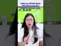 Plástico del soporte de la pared del tenedor de Basket Bath Accessories del organizador del almacenamiento del escritorio de oficina