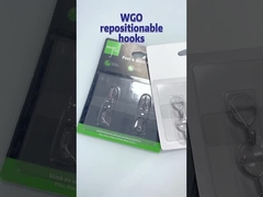 La pared fuertemente montada auta-adhesivo no engancha ningún residuo dejó los 7x7cm