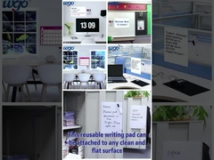 Tablero seco pegajoso del borrado de Repositionable en la mayoría del plástico incluido suavemente superficial