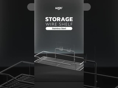 Instalación sin daños Cadillas de ducha de acero inoxidable Autoadhesivo Accesorios de baño montados