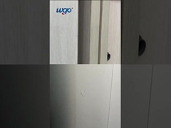 Gelular de silicona WGO Removible autoadhesivo Pads de gel de la manija de la puerta Protector de choque