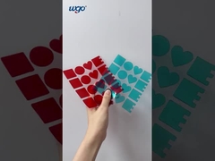 Corta la idea doble de Dots For Small Objects Storage con tintas de la cinta del palillo