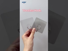 PVC autoadhesivos de baño ganchos de pared 80x80mm Diámetro 5kg rodamiento