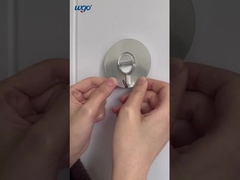 SS201 baño WGO 3 Cubierta de toallas con gancho 6kg Carga máxima ISO9001