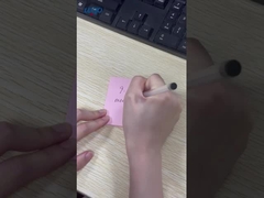 Autoadhesivo oficial de la casa etiqueta pegajosa Memorándum lista de tareas