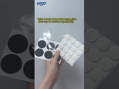 Troqueles de corte Puntos de pegamento reutilizables de doble cara Puntos adhesivos reposicionables Puntos de velcro pegajosos sin residuos Para