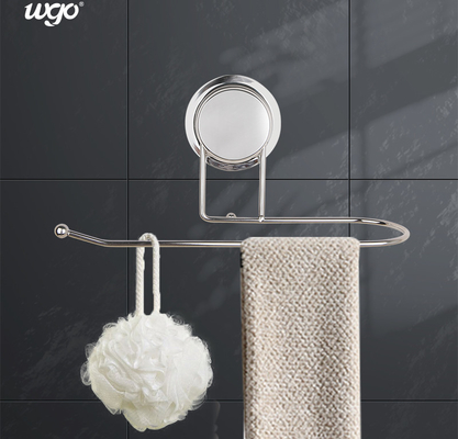 El tenedor de papel del rollo del cuarto de baño auto-adhesivo que llevaba a cabo fuertemente la succión del poder fijó