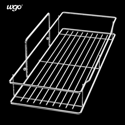 Auto-adhesivo de acero inoxidable de los caddies de la ducha de los accesorios del cuarto de baño montado
