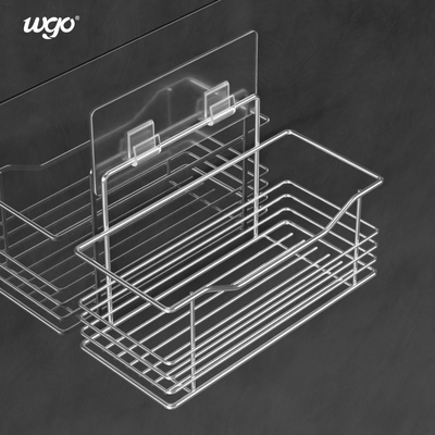 Tenedor de los accesorios del baño del uno mismo de la parada de ducha para el montaje adhesivo