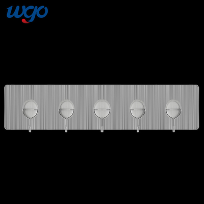 Ningunos agujeros de perforación/instalan al organizador necesario las herramientas Self Adhesive de los ganchos de la pared