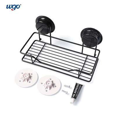 Montaje libre de daños ningún tenedor necesario de Chrome de los accesorios de Self Adhesive Bath del carrito de la ducha del agujero de perforación