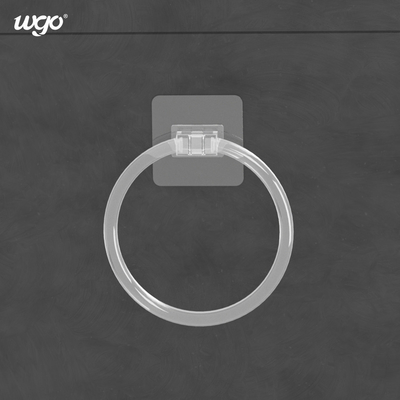 Tenedor adhesivo de la toalla de mano de Traceless de toalla de los diámetros autos-adhesivo del anillo 160m m