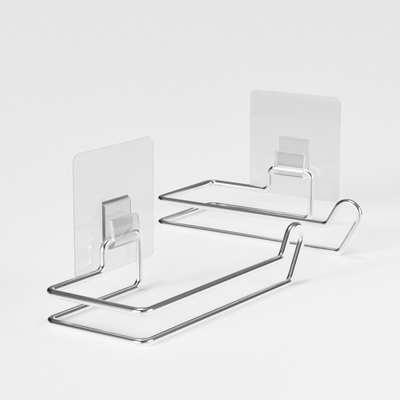 Ninguna perforación clava el tenedor necesario del rollo del papel higiénico auto-adhesivo para el cuarto de baño