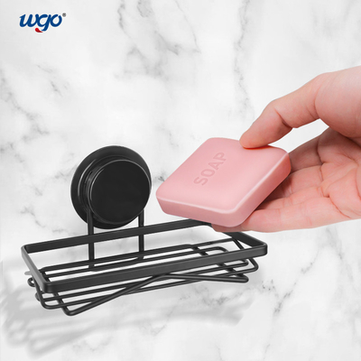 Sistema fijo de acero inoxidable de los accesorios de la succión del tenedor de la jabonera del cuarto de baño del estante