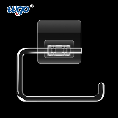 Salón de baño limpio Consolador de papel autoadhesivo Toilet Stand 140*83*25mm