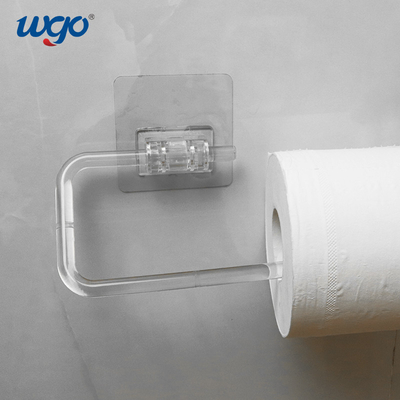Salón de baño limpio Consolador de papel autoadhesivo Toilet Stand 140*83*25mm