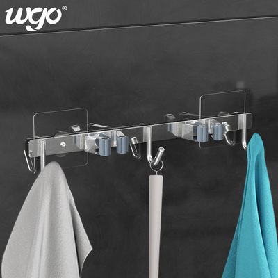 Suspensión auta-adhesivo de los clavos pegajosos de los accesorios de las colocaciones del cuarto de baño ninguna perforación transparente