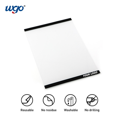 Marco auto-adhesivo de montaje libre de daños de la exhibición de la foto del tenedor de la muestra