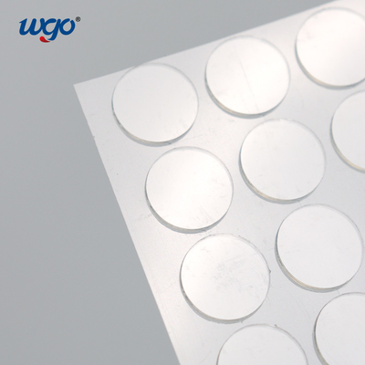 Palillo en la tarjeta de papel una y otra vez sin el residuo Dots Suction Pad pegajoso desprendible