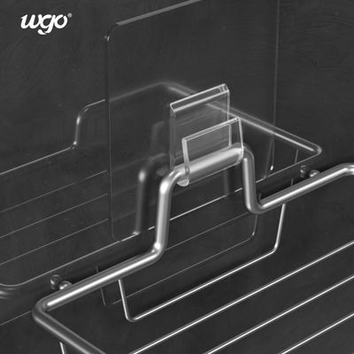 Estante de acero inoxidable del jabón del cuarto de baño, ningún tenedor de la jabonera del cuarto de baño del remiendo del residuo