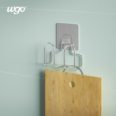 Sistemas autos-adhesivo de los accesorios del baño, tenedor montado de la esponja del fregadero de cocina