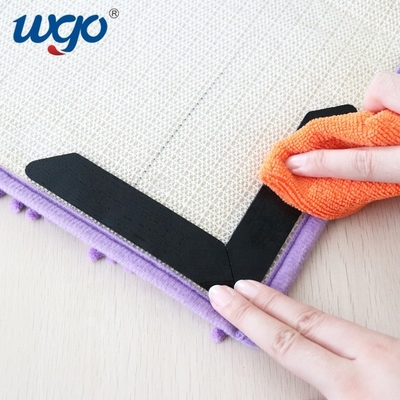 Agarrador anti montado auto-adhesivo reutilizable de la manta del resbalón de WGO desprendible ningún residuo