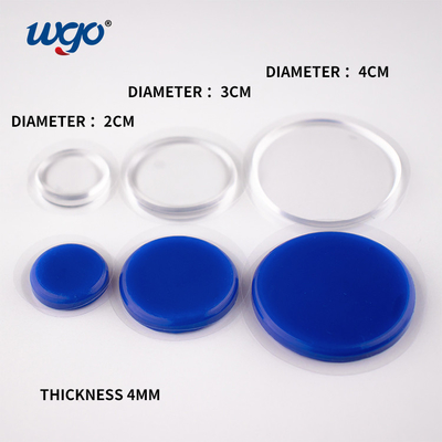 El gel auto-adhesivo desprendible del gel WGO del silicón del tambor rellena el protector del desplome del tirador