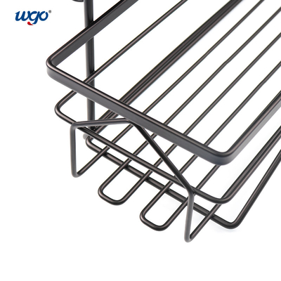 Tenedor oxidado negro de acero inoxidable Chrome de los accesorios del baño para la ducha