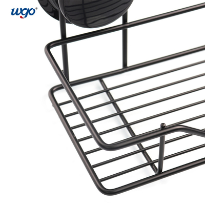 La tira patentada montó fuertemente el carrito Shelf Self Adhesive del baño