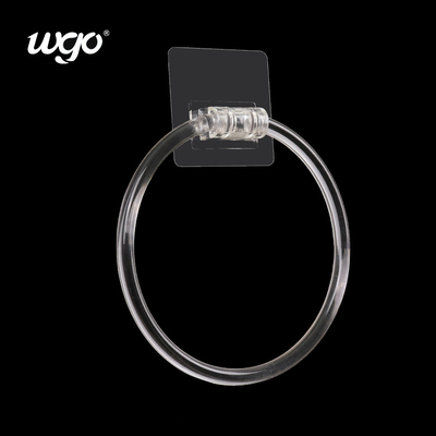 Diámetro material de Ring Holder Adhesive ISO9001 160m m de la toalla del cuarto de baño de la PC