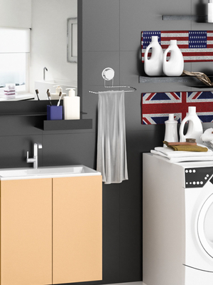 Tenedor montado succión 201 de acero inoxidables autos-adhesivo de la toalla de papel del cuarto de baño