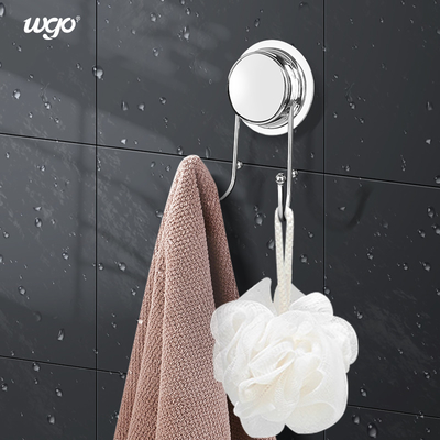 Gancho colgante libre de daños de acero inoxidable del traje del doble de la succión del baño de la cocina