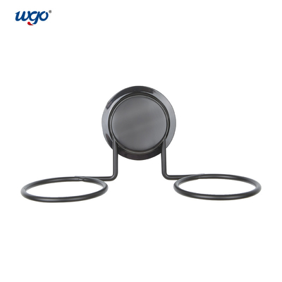 Succión cargada de acero inoxidable del soporte de vaso 5kg del cepillo de dientes SS201 fija