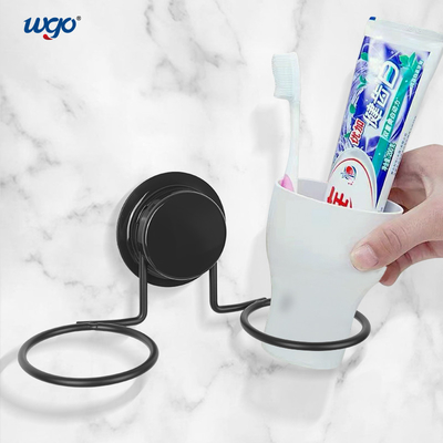Succión cargada de acero inoxidable del soporte de vaso 5kg del cepillo de dientes SS201 fija