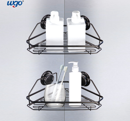 265m m Matte Black Corner Shower Shelf de acero inoxidable ISO 9001