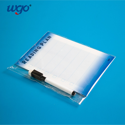 Nota pegajosa auta-adhesivo de la etiqueta del tablero de escritura de Home Dry Erase del oficial para hacer la lista