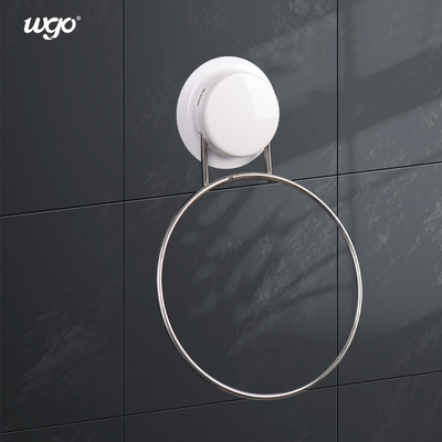 Soporte de anillo de toalla de baño de acero inoxidable de 150 mm ODM fijo de succión