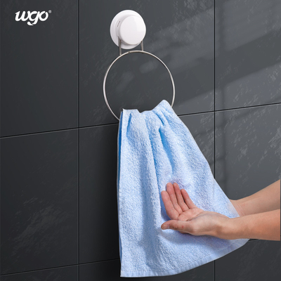 Soporte de anillo de toalla de baño de acero inoxidable de 150 mm ODM fijo de succión