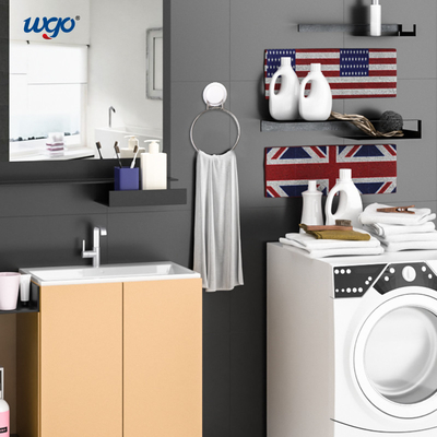 Soporte de anillo de toalla de baño de acero inoxidable de 150 mm ODM fijo de succión