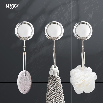 El traje de acero inoxidable de WGO 5kg SS201 engancha el gancho de puerta de la ducha del cuarto de baño