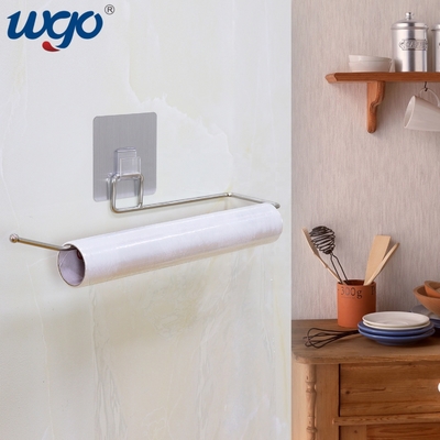 Soporte de papel colgante plástico del papel higiénico del tenedor del rollo del cuarto de baño del soporte de la pared