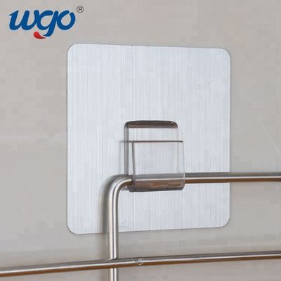 carrito lavable color plata Clear Accessories Set de la ducha del cuarto de baño de los 35.5cm WGO