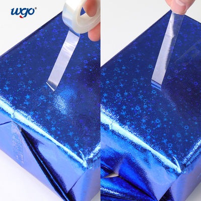 Ningún empaquetado transparente desprendible echado a un lado claro desprendible de la cinta del residuo solo