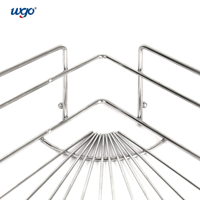 WGO que el carrito de acero inoxidable Corner Shelf No instala equipa la plata necesaria