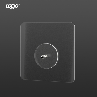 Palillo para emparedar los accesorios y los accesorios claros de plata de cuarto de baño de WGO ninguna perforación