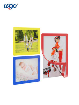 el tenedor auto-adhesivo de la muestra 8.5x11 para la pared, ningún imán necesitó marcos de la exhibición de la muestra