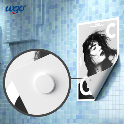 Etiquetas engomadas Dots Without Residue Gel Pad auto-adhesivo lavable de WGO Restickable