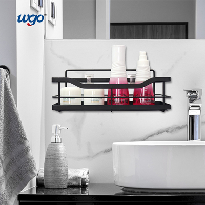 SS201 Accesorios de baño de pared reutilizables soporte de cromo para ducha 10 kg cargadora de carga