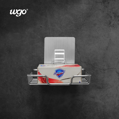 Jabonera de acero inoxidable de WGO 304 para la ducha ISO 9001 5kg que lleva el tipo auto-adhesivo